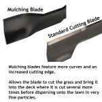 MACALLISTER Lawnmower Blade MPRM 46SP Mulching Mower Cutter 46cm 181004460/0