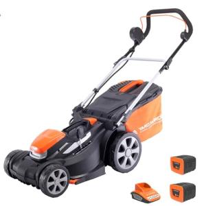 Yard Force 40V Cordless Lawnmower with Batteries