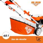 RURIS RX221S 3.5 HP 3-in-1 Lawnmower