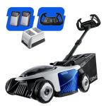 Litheli Cordless Self-Propelled Lawn Mower with Extra Batteries