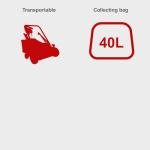 Scheppach SC55P Petrol Scarifier for Lawns