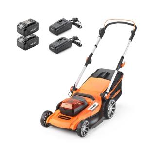 LawnMaster 48V Cordless Lawnmower with Batteries