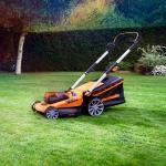 LawnMaster 48V Cordless Lawnmower with Batteries