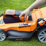 LawnMaster 48V Cordless Lawnmower with Batteries