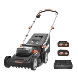 WORX Nitro 40V Cordless Lawnmower with Batteries