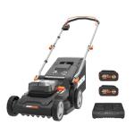 WORX Nitro 40V Cordless Lawnmower with Batteries
