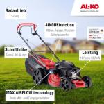 AL-KO 474 SP-H Petrol Lawnmower with 4-in-1 Function