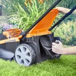 LawnMaster 48V Cordless Mower with Batteries & Chargers