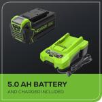 Greenworks 40V 19" High Wheel Brushless Mower