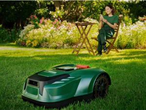 Parkside 20V Robotic Lawnmower with Charging Station