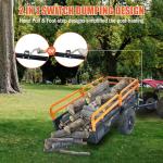 Heavy Duty 15 Cubic Feet ATV Dump Cart