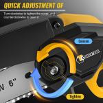 2025 2.55KW 58cc Petrol Chainsaw with 20-Inch Bar