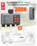 Johgee Smart WiFi Sprinkler Timer with 4 Zones