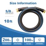 SheeChung 10ft Lightweight Leak-Free Garden Hose