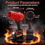 Cordless Leaf Blower for Lawn and Patio Care