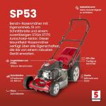 Mountfield SP53 Self-Propelled Petrol Lawnmower, 51cm