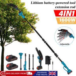 Cordless 2-in-1 Pole Chainsaw with Batteries