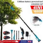 Cordless 2-in-1 Pole Chainsaw with Batteries
