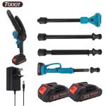 Cordless 2-in-1 Pole Chainsaw with Batteries