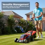 Cordless 33cm Lawnmower with 2 Batteries & Charger