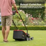 Cordless 33cm Lawnmower with 2 Batteries & Charger