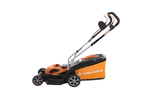 Yard Force 40V Cordless 32cm Lawnmower - Black/Orange