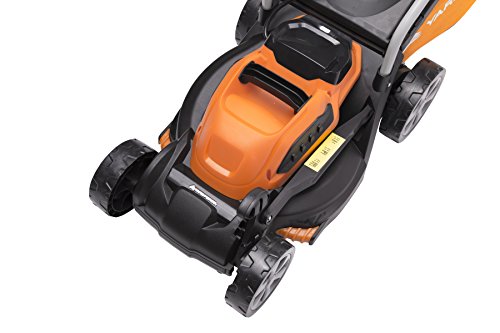 Yard Force 40V Cordless 32cm Lawnmower - Black/Orange