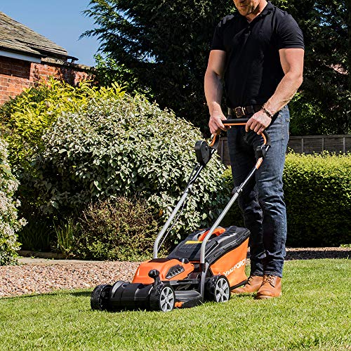Yard Force 40V Cordless Lawnmower and Trimmer Set
