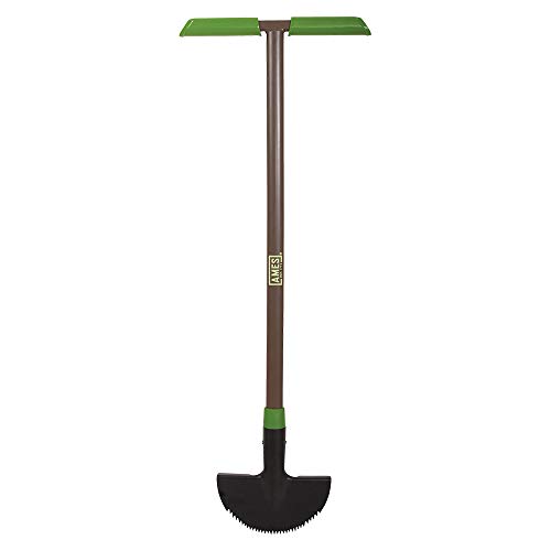 AMES Saw-Tooth Border Edger with T-Grip, 39-Inch