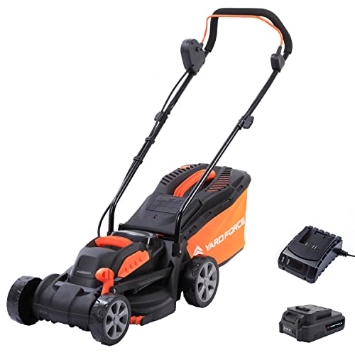 Yard Force 20V Cordless 33cm Lawnmower with Battery