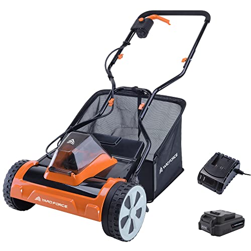 Yard Force 20V Cordless Cylinder Lawnmower 38cm