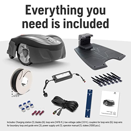 Husqvarna 115H 4G Robotic Lawn Mower: Automated, Quiet