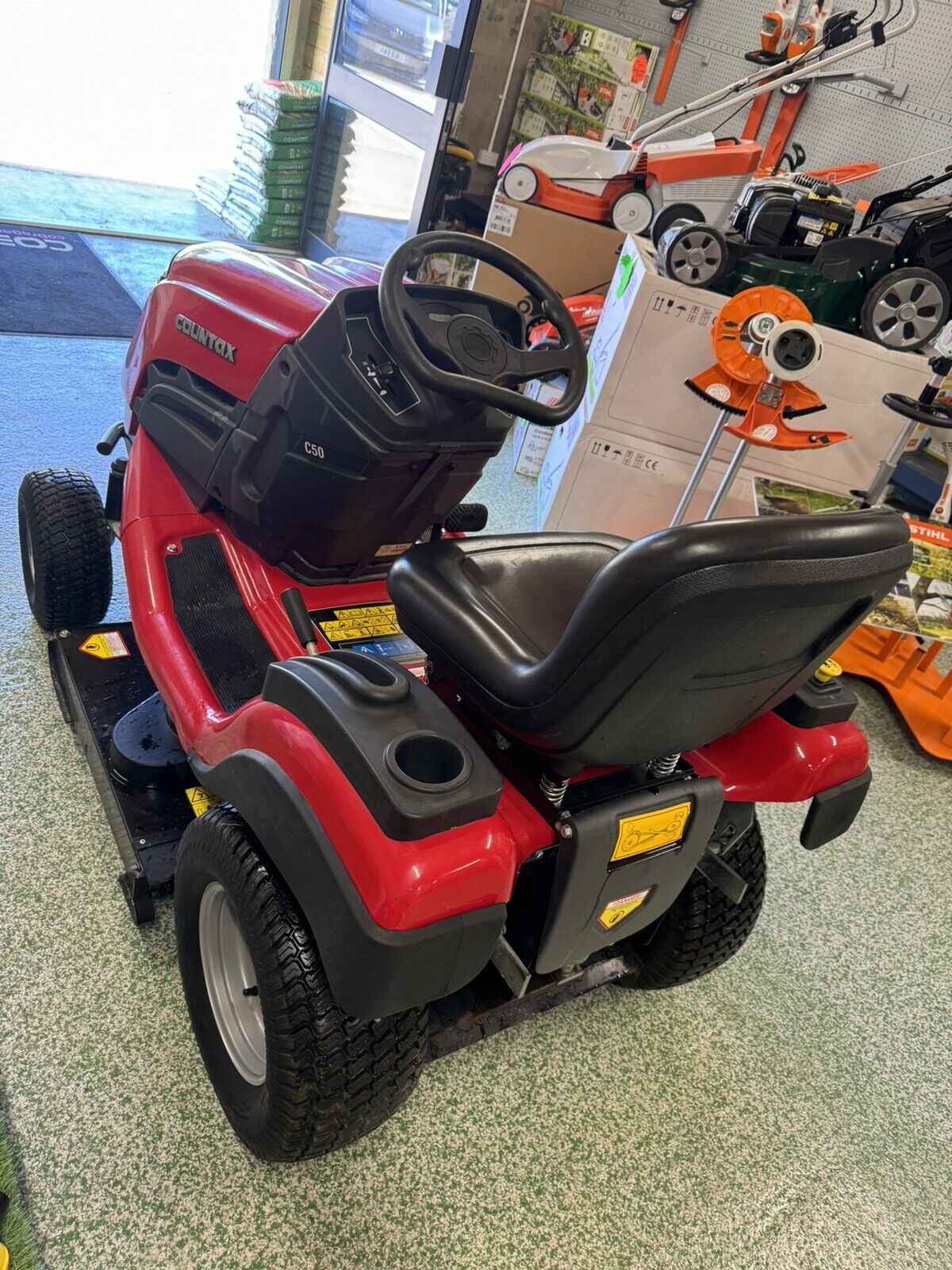 Countax C50 Ride-On Lawn Mower with Mulch Deck
