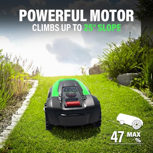 SOYUS Robot Lawn Mower with APP Control & Collision Avoidance