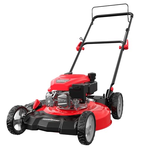 PowerSmart Gas Lawn Mower 21in. 144cc 2-in-1