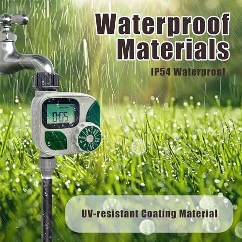 Hourleey Programmable Sprinkler Timer for Garden Hose