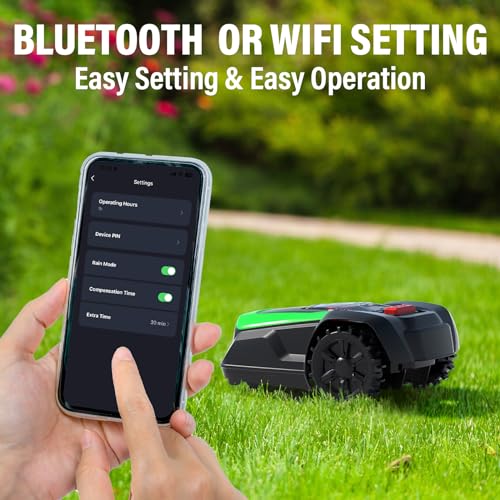 SOYUS Robot Lawn Mower with APP Control & Collision Avoidance