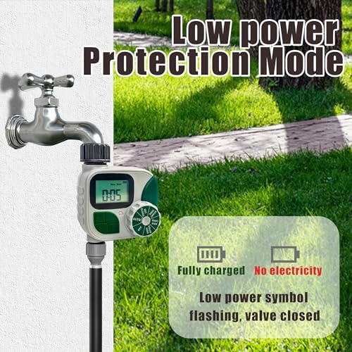 Hourleey Programmable Sprinkler Timer for Garden Hose