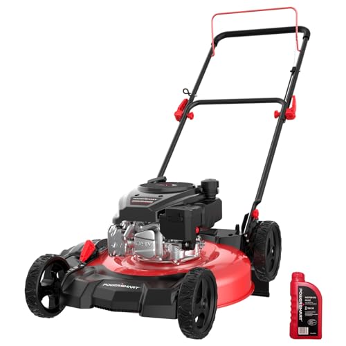 PowerSmart Gas Lawn Mower 21in. 144cc 2-in-1