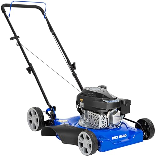 20" Gas Lawn Mower with 144cc Engine, 8 Heights