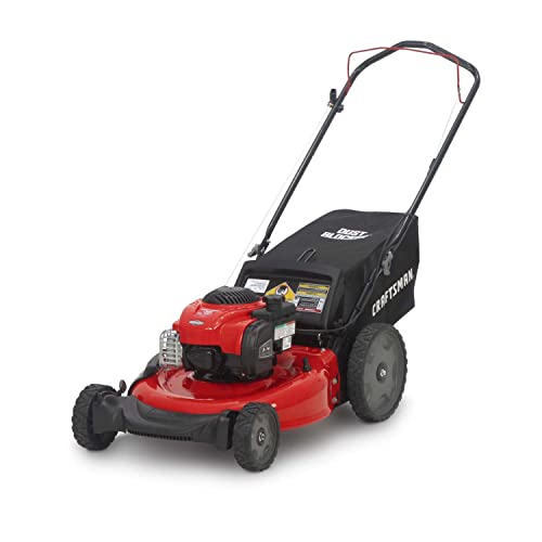 CRAFTSMAN Gas Push Lawn Mower 21-inch 163cc