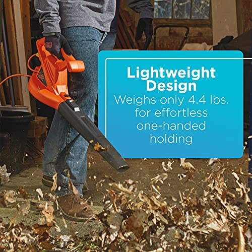 BLACK+DECKER 7-Amp Electric Leaf Blower (LB700)
