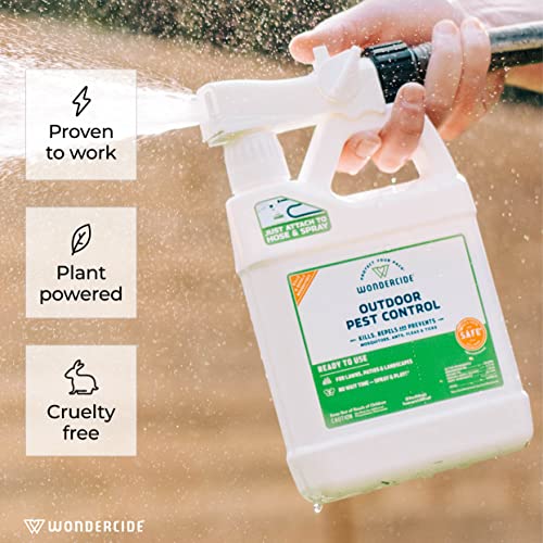Plant-Based Outdoor Pest Control Spray with Essential Oils