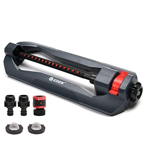 Eden 96213 Essential Oscillating Sprinkler for Lawn & Garden