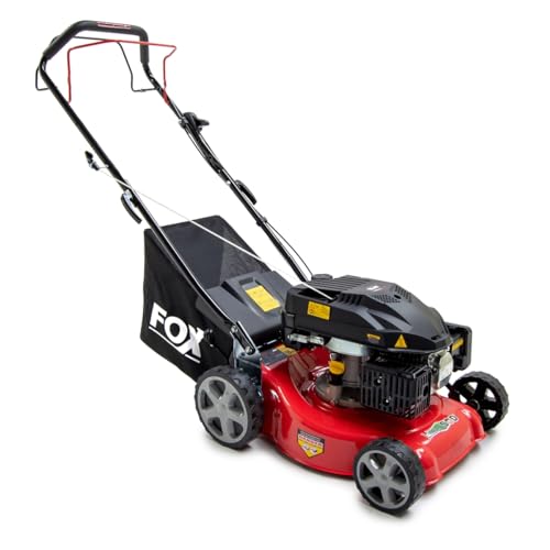 16" Self-Propelled Petrol Lawn Mower with Turbo Suction