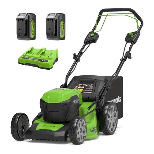 Greenworks 48V Self-Propelled Cordless Lawnmower 46cm