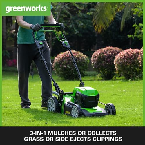 Greenworks 48V Self-Propelled Cordless Lawnmower 46cm