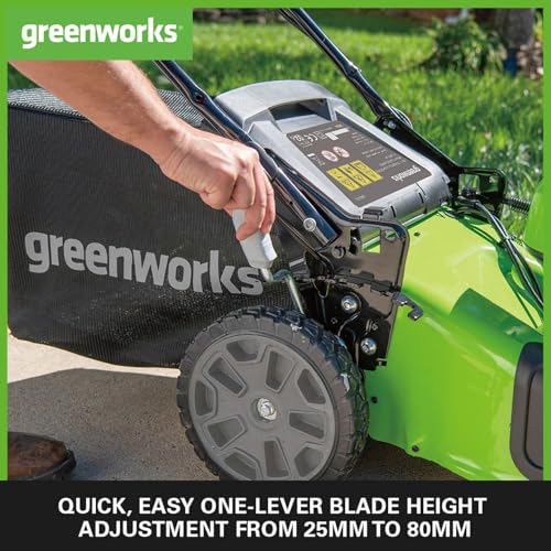 Greenworks 48V Self-Propelled Cordless Lawnmower 46cm