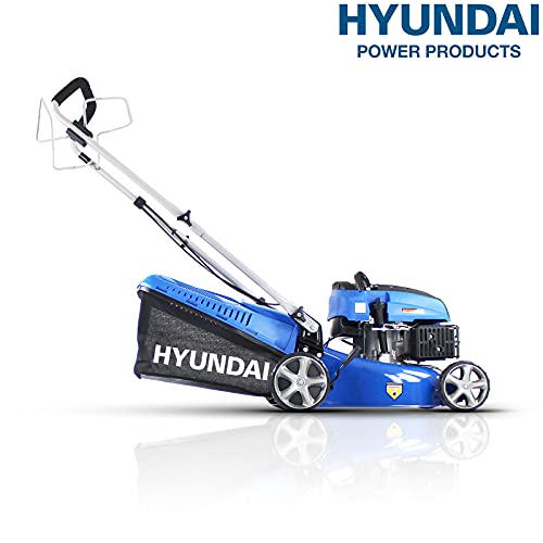 Hyundai 17" Petrol Self-Propelled Lawnmower with 5 Heights