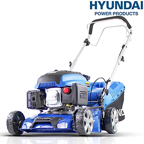 Hyundai 17" Petrol Self-Propelled Lawnmower with 5 Heights